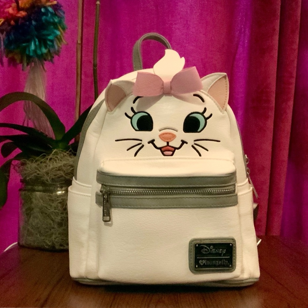 Loungefly X Disney Marie Mini-Backpack NWOT